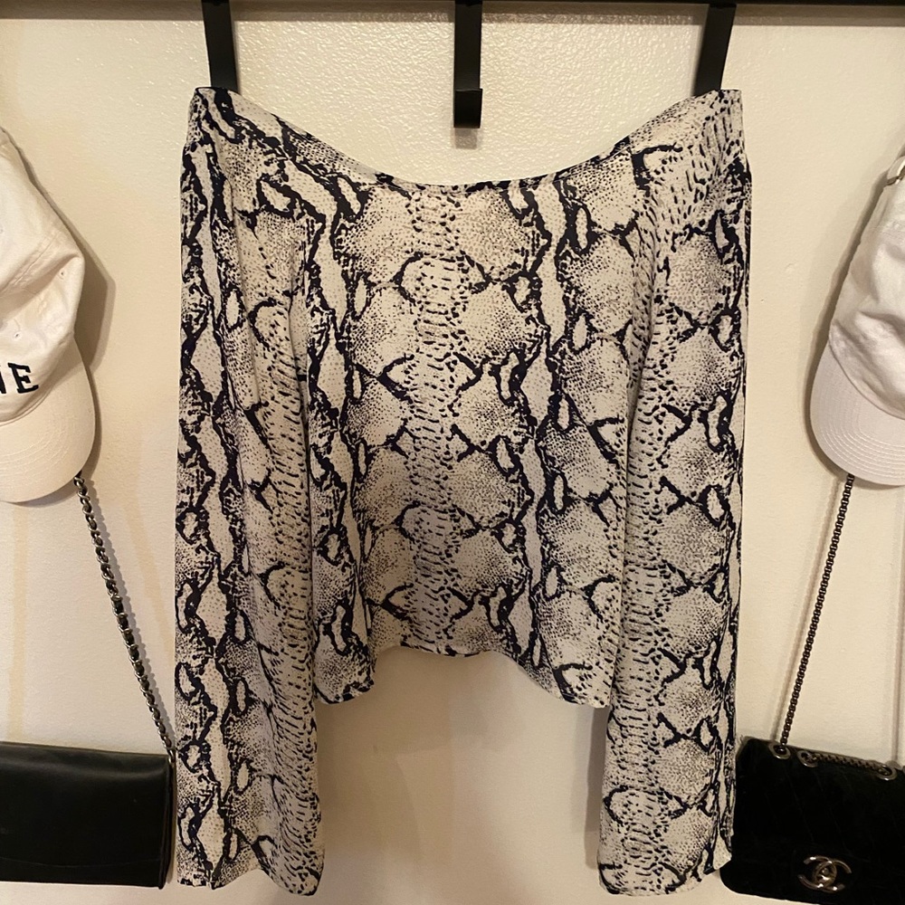 Snake Skin Top